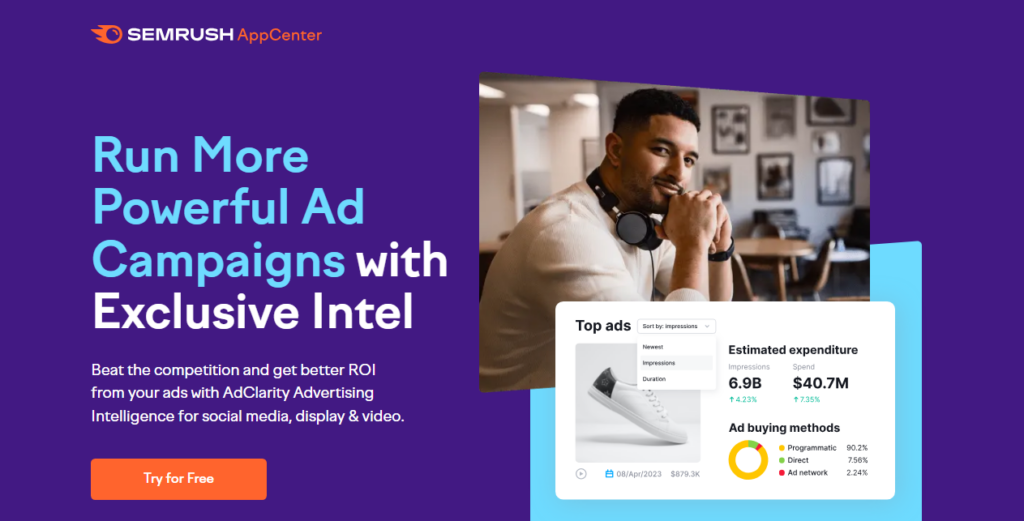 Ad clarity sign up 