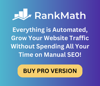 Buy Rank Math Pro Version