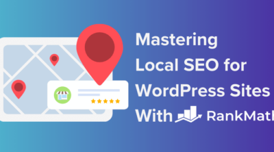 Mastering Local SEO for WordPress Sites with Rank Math. Featured Image