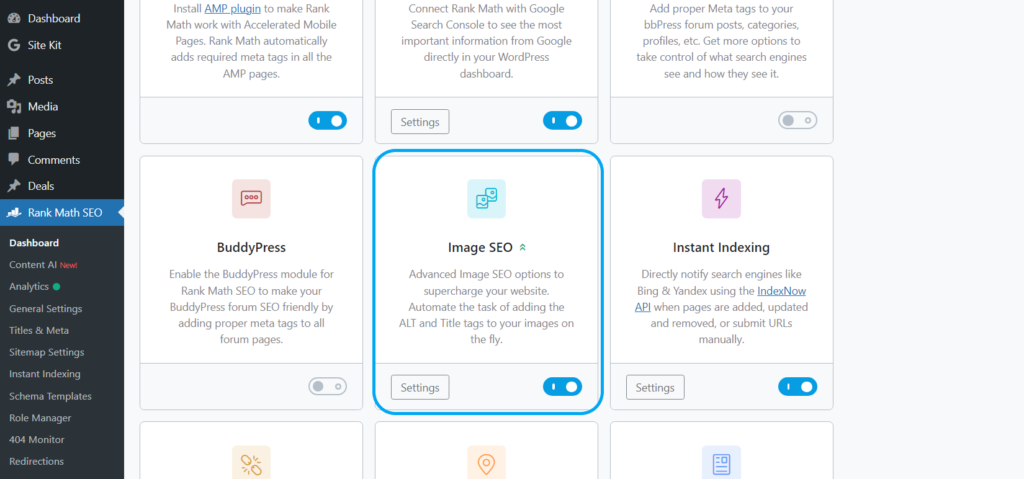 Image SEO module