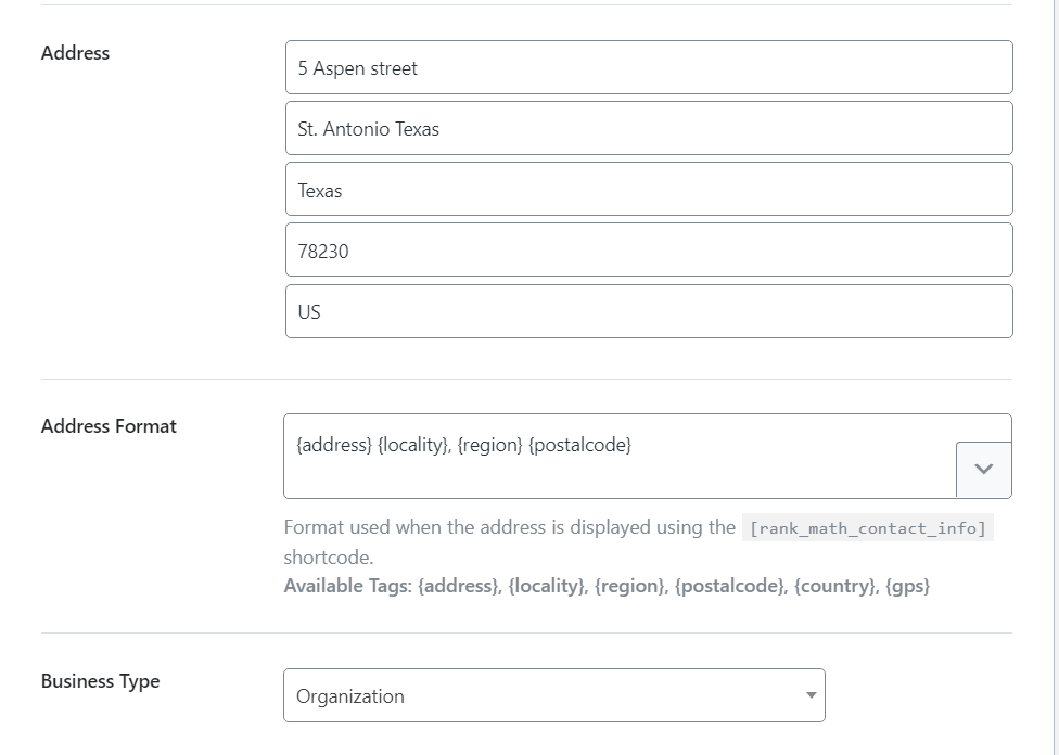 SEO General settings 2