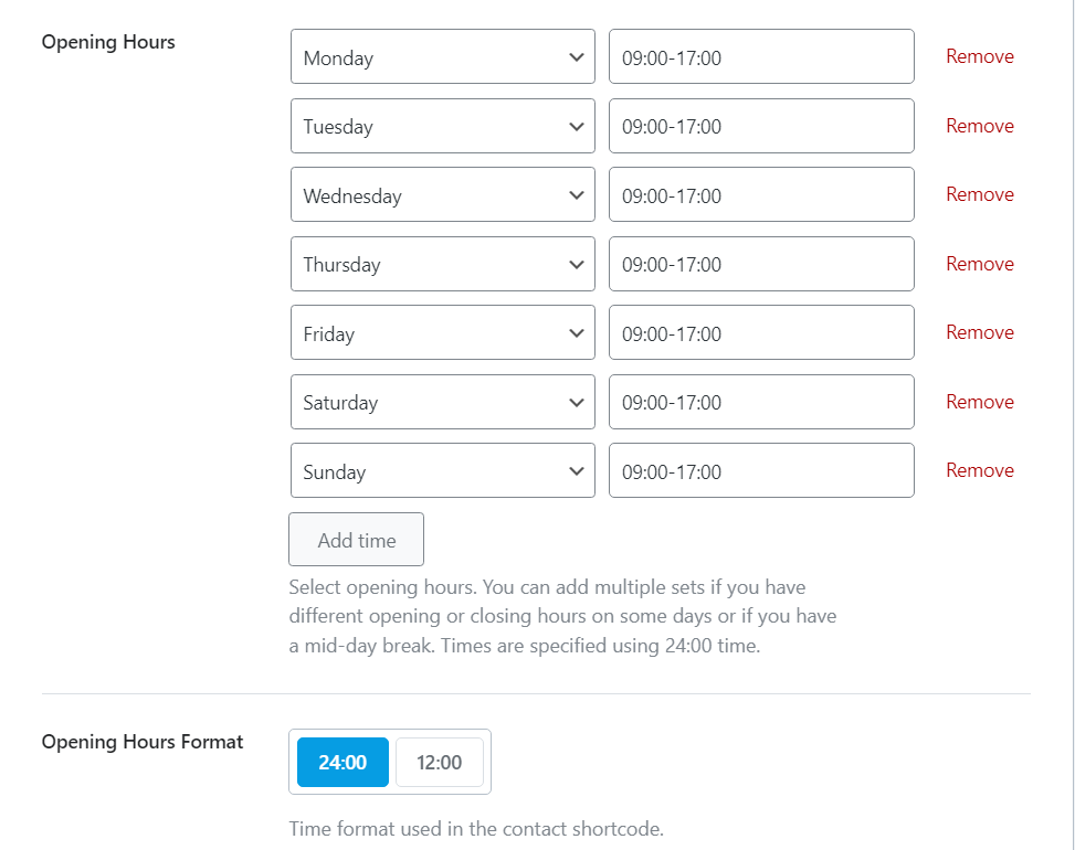 SEO General settings 3