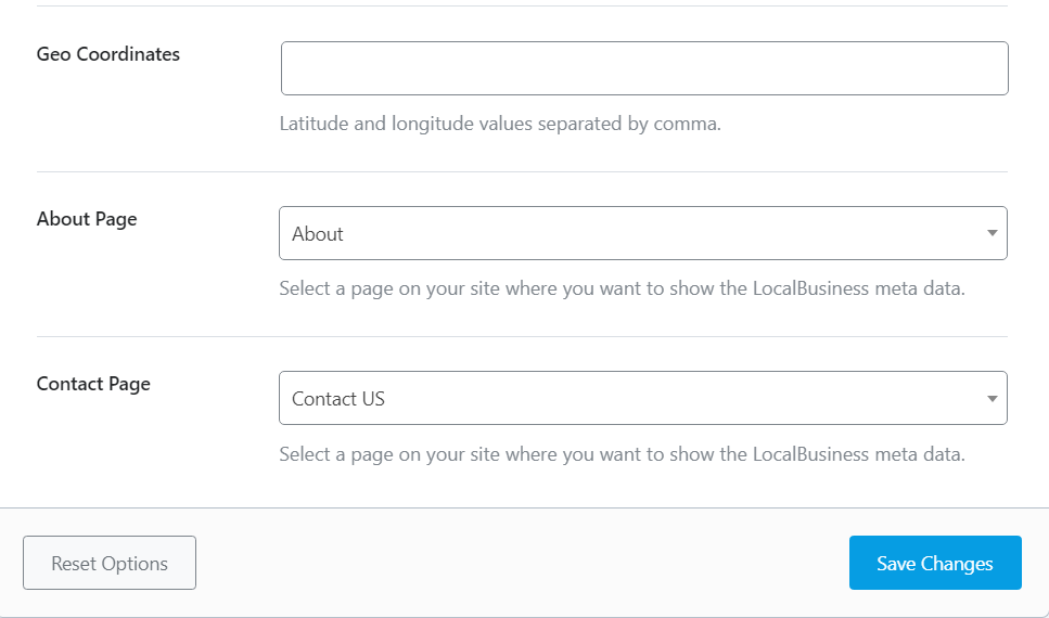 SEO General settings 5